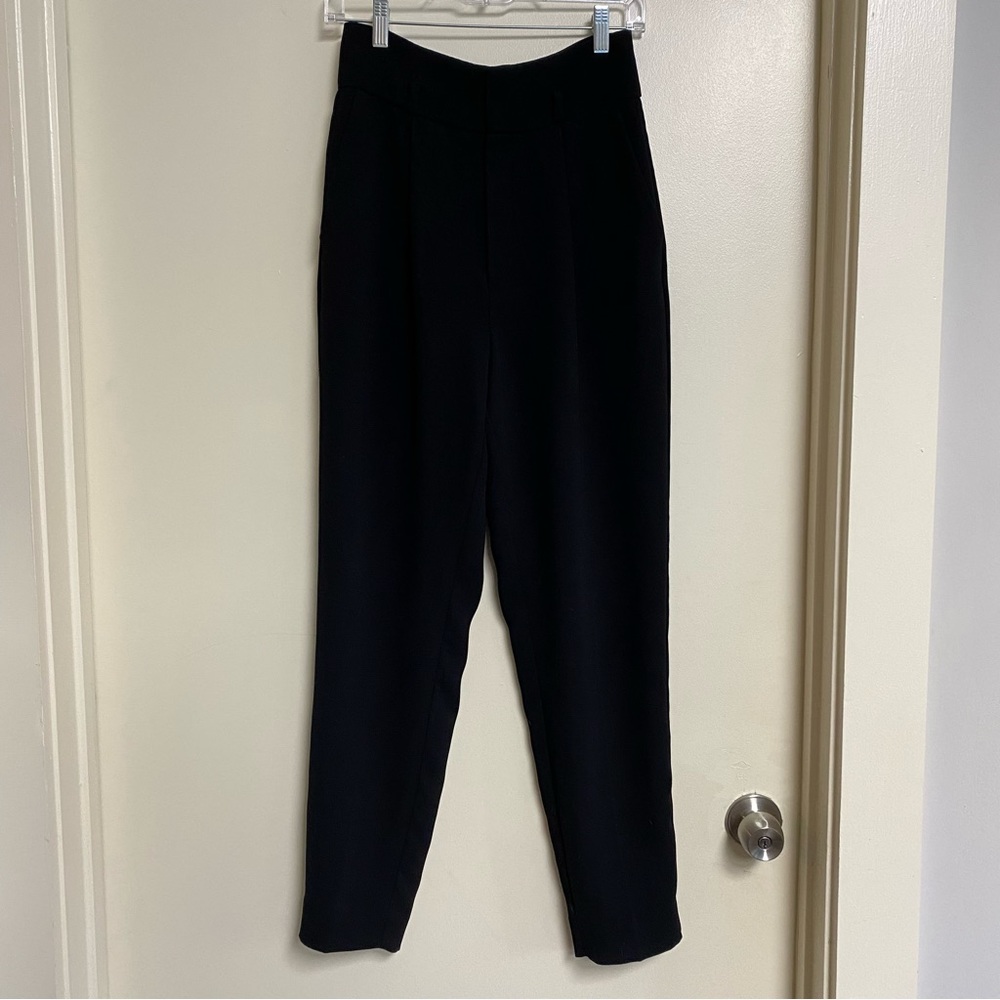 Mango Black Suit Pants Size 4